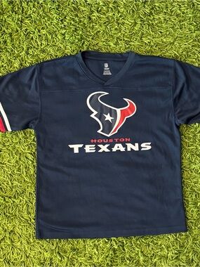 NFL Houston Texans Youth Navy Blue Team Jersey with Red & White Accents